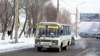 поездка на автобусе паз 32054 ( 40, К0, Н0, L0 ) ( 2011 г.в ), у069со174, маршрут 218