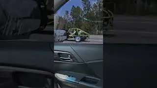 Rail Buggy on I-95 Maryland