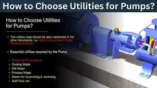 How to Choose Utilities for Pump? | Centrifugal Pump | Industrial Pumps