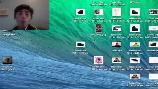 Keeping your Desktop CLEAN! - OS X Mavericks Tutorial
