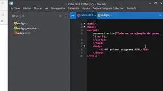 Como insertar javascript en HTML
