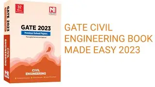 GATE CIVIL ENGINEERING BOOK | MADE EASY | 2023