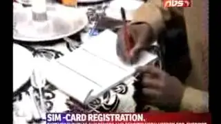 SIM-CARD REGISTRATION,Government offers guaranteed security to personal Information.mp4