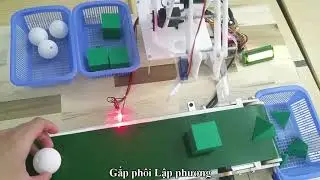 Robot Arm 3 DOF - Diploma Project DUT 12/2020