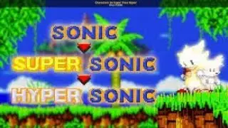 hyper/super mode/гипер/супер мод Sonic 3 a.i.r