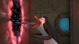 kowalski uses a toothbrush