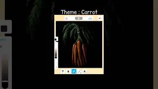 Theme : Carrot #roblox #art #drawing #painting #illustration #games #shorts