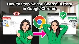 How to Stop Saving Search History in Google Chrome | Stop Saving Browsing History