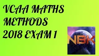 2018 VCE Mathematical Methods Exam 1 Suggested Solutions