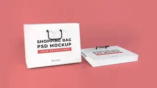 Free Mockup Shopping Bag Photoshop 