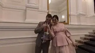 Свадьба Димы и Насти. Санкт-Петербург. Дворец бракосочетания N2