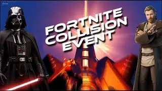 STAR WARS TAKES OVER THE FORTNITE COLLISION EVENT!