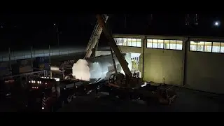 Транспортировка котла. Третья очередь. ФОРС МАЖОР.