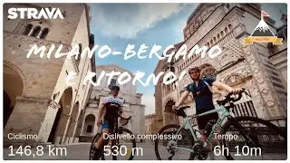 Dal Duomo di Milano al Duomo di Bergamo: i miei (quasi) primi 150 km in bici 🚵🏼