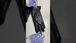 Перчатки Pitas из кожи ягненка на меху кролика