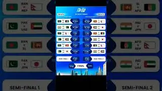 Full Schedule Men's U19 Asia Cup 2024 | 