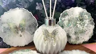 How To Make: Butterfly Pot & Coasters