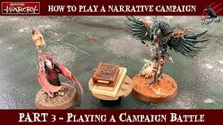 HOW TO PLAY A WARCRY CAMPAIGN - PART 3 - Playing A Campaign Battle - Rules Overview Warhammer Rules