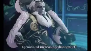 groans of increasing discomfort