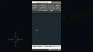 Create Curve Between Two Points - Create Curve from End of Object in AutoCad Civil 3d #civil3dpro