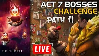 My Team for Crucible ULTIMATE BOSS CHALLENGE?! - Path 1