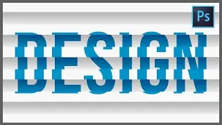[ Photoshop Tutorial ] Create Block Distortion Text Effect in Photoshop