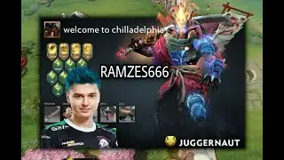 RAMZES666 - JUGGERNAUT - SAFELANE | DOTA 2 GAMEPLAY
