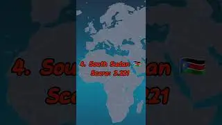 TOP 10 the most dangerous Countries in the world