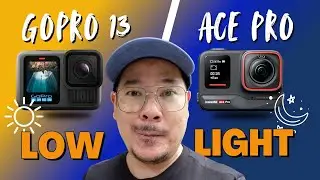 GoPro 13 or Insta360 Ace Pro? Which Camera Wins in Low Light | kangg