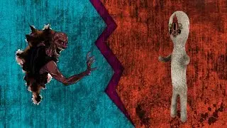 SCP 106 VS SCP 173 (2Д анимация)