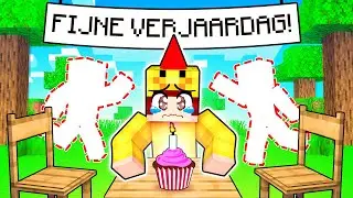 Niemand Ging Naar DENNUS Zijn VERJAARDAG In Minecraft..