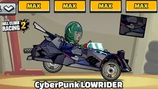Hill Climb Racing 2 - Epic! CYBERPUNK LOWRIDER (Gameplay)