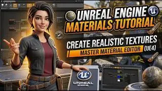 Unreal Engine Materials Tutorial for Beginners | Create Realistic Textures & Master Material Editor