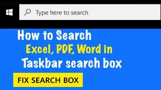 Search box not working of windows 10  | tipsbase