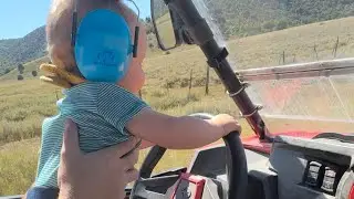 My baby drives the RZR