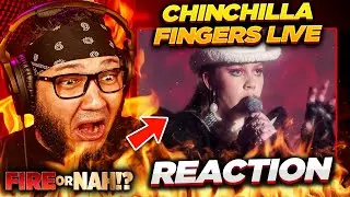 FIRE or NAH?! CHINCHILLA - FINGERS Live (REACTION) | iamsickflowz