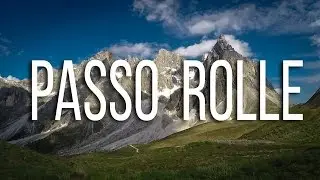 Облака над перевалом Passo Rolle.