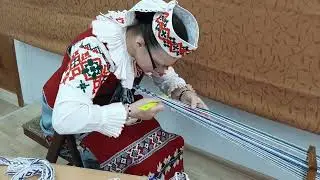 Кисель Валентина - Лепель.           Плетение поясов на бердо - конкурс 