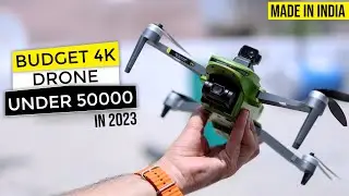 Best Budget 4K Drone Under 50000 in 2023 | Made in India IZI Sky Drone