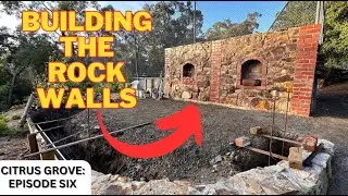 Making a Citrus Grove [PART SIX]: Building the Rock Walls!