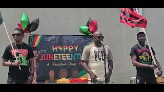 KING OF POETRY BLAQ ICE LIVE AT THE ENGLEWOOD BUY BLACK JUNETEENTH CELEBRATION