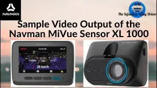 Sample Video Output of the Navman MiVue 1000 / 1100 Sensor XL | Raining