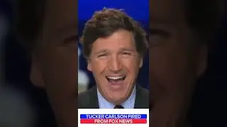 TUCKER CARLSON's first reaction to being fired from FOX NEWS - Tucker Carlson departs Fox News