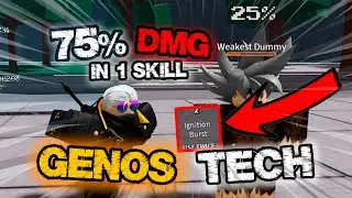Abusing The NEW 75% DMG Genos Tech in The Strongest Battlegrounds...