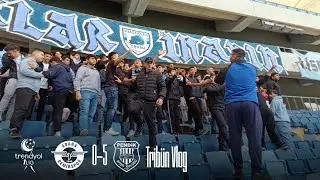 BAŞIN ÖNE EĞİLMESİN! Adana Demirspor 0-5 Pendikspor TRİBÜN VLOG