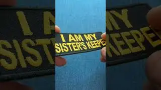 I am my Sister's Keeper Patch in Yellow (P5827)