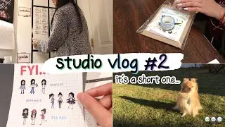 Studio Vlog 2 | YouTube Relaunch, Kanban Board, & Cyber Sale Orders