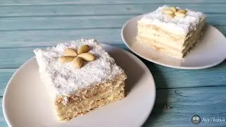 Rafaelo keks torta (kolač) bez pečenja recept - neodoljivog ukusa i mirisa, pravi se za 25 minuta