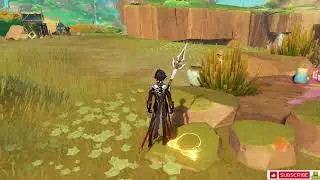 Genshin Impact 3 Hopping Seelies puzzle at Sulfurous Veins