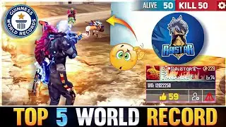 TOP 4 UNBELIEVABLE WORLD RECORDS IN FREE FIRE 😮👌